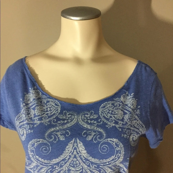 🌸 Aeropostale Relaxed Fit Top S - Picture 2 of 8